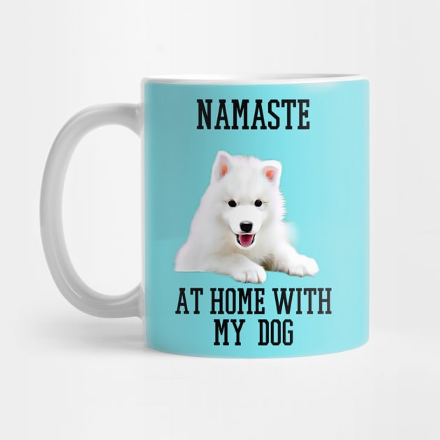 namaste at home with my dog by Pixy Official